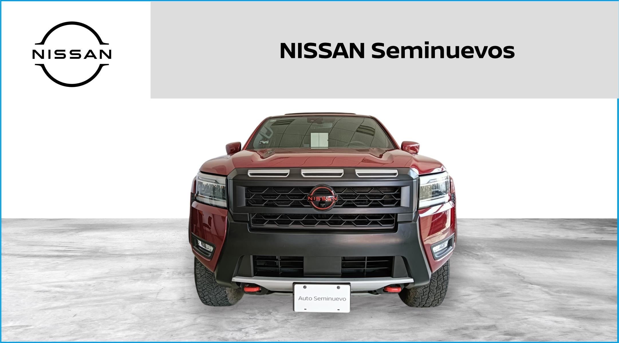 2025 Nissan Frontier V6 PRO-4X, V6, 3.8L, 310 CP, 4 PUERTAS, AUT, 4X4